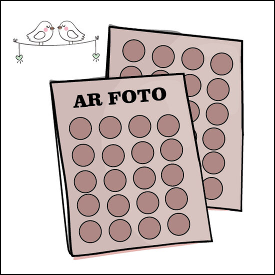 Nelieli dekori ar FOTO kēksiņiem, virtuļiem, kūciņām, ciparkūkām