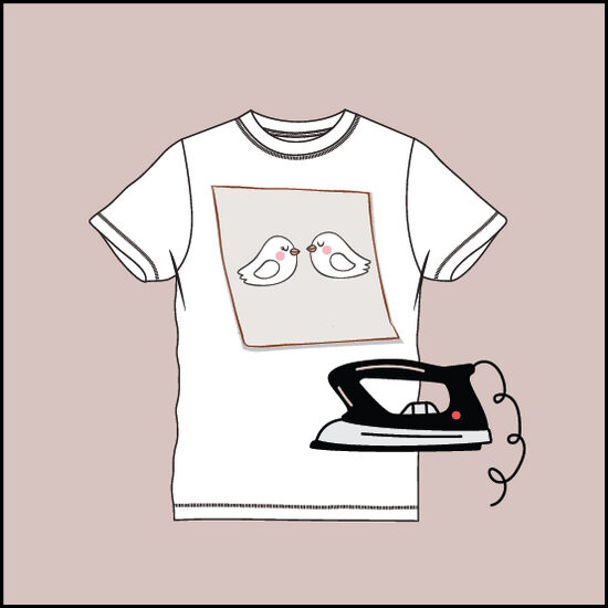 Piegludināmi attēli tekstilam DTF