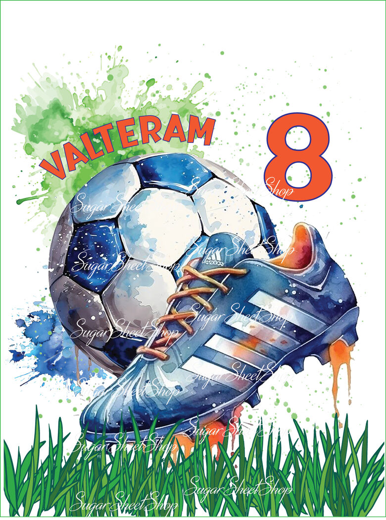 Ēdams dekors kūkai FUTBOLS 33