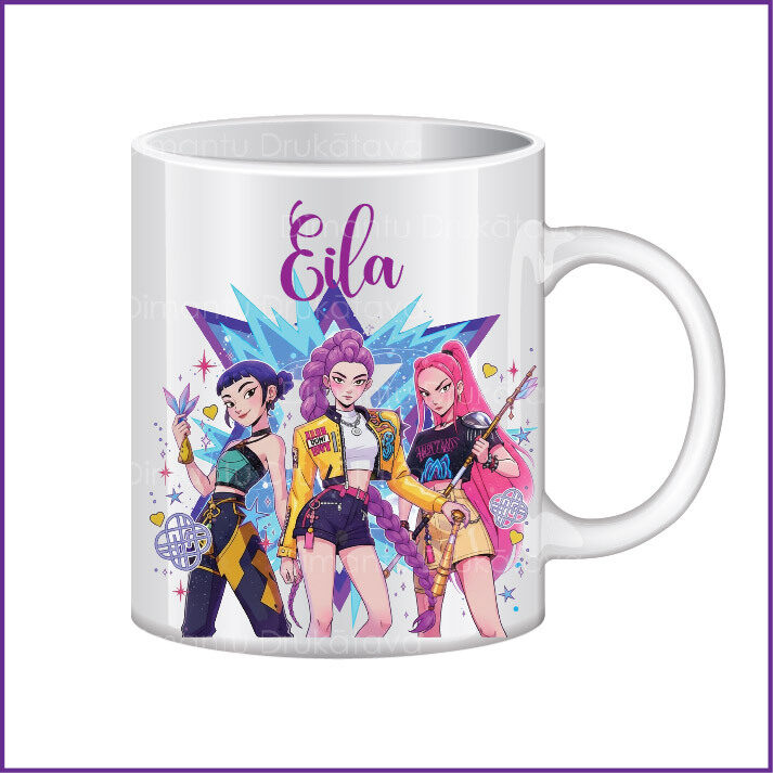 Keramikas krūze ar apdruku HUNTRIX 1