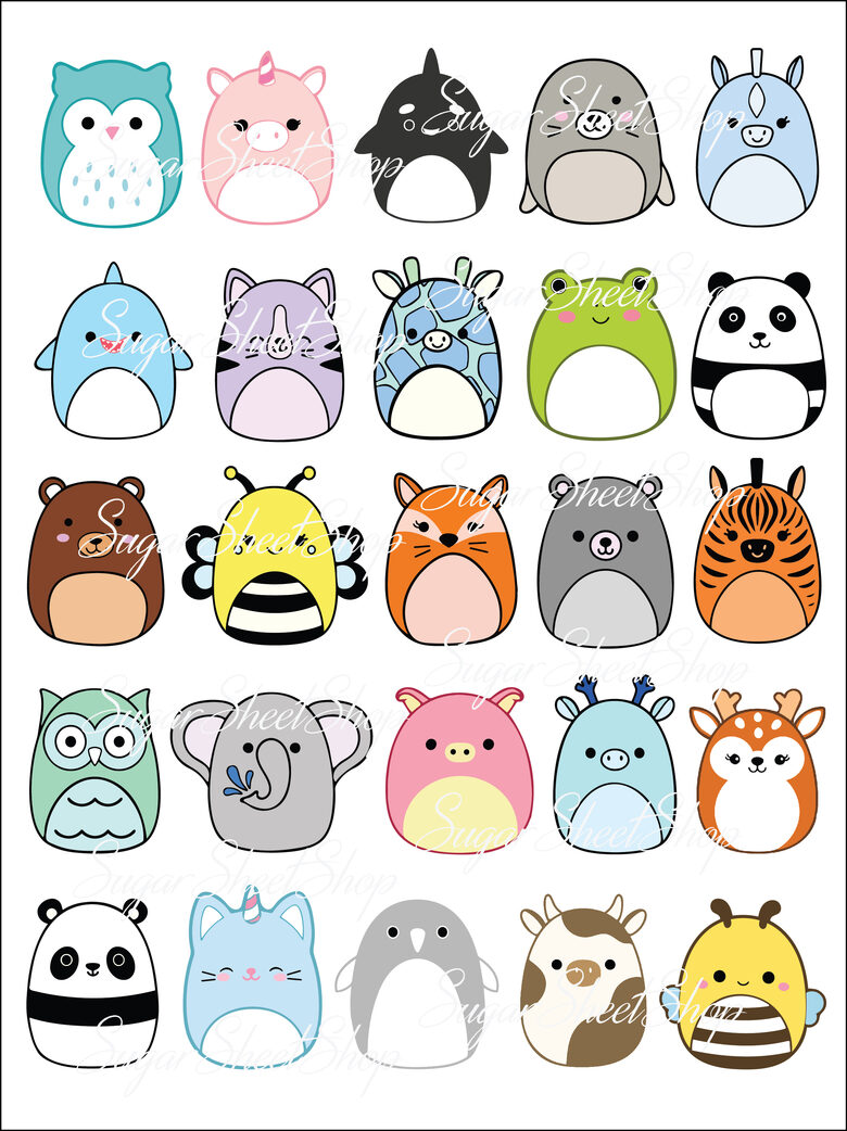 Ēdami attēli SQUISHMALOW 1