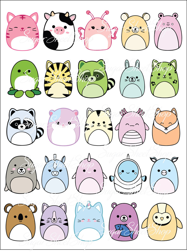 Ēdami attēli SQUISHMALOW 2