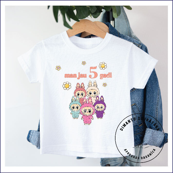 T krekls ar apdruku LABUBU 2