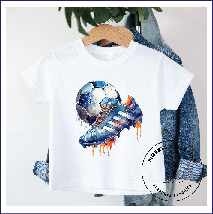 T krekls ar apdruku FUTBOLS 1