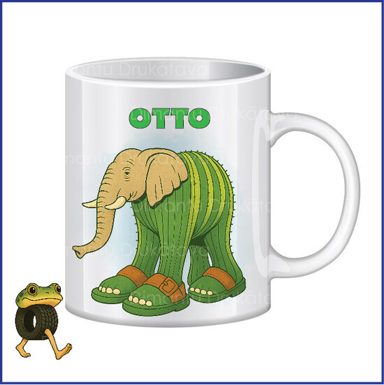 Keramikas krūze ar apdruku BRAINROTT 1