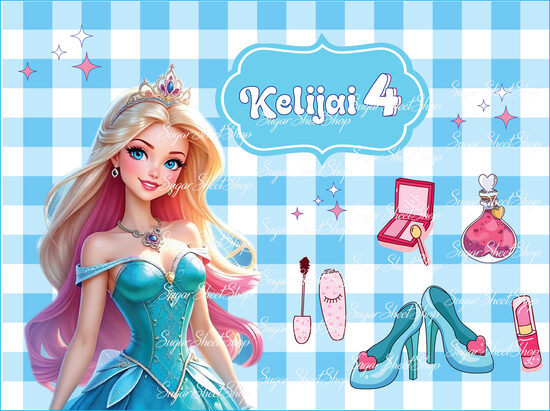 Ēdams dekors kūkai BĀRBIJA 12