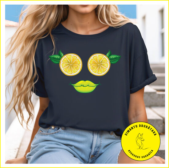 T krekls ar apdruku CITRONS 2