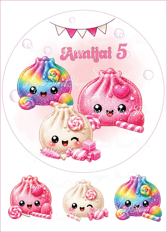 Ēdami attēli GLITTER DUMPLING 1