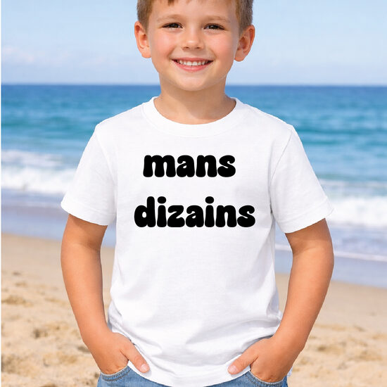 T-krekls AR MANU DIZAINU