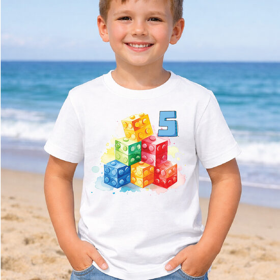 Piegludināms attēls dzimšanas dienas t-kreklam LEGO 2