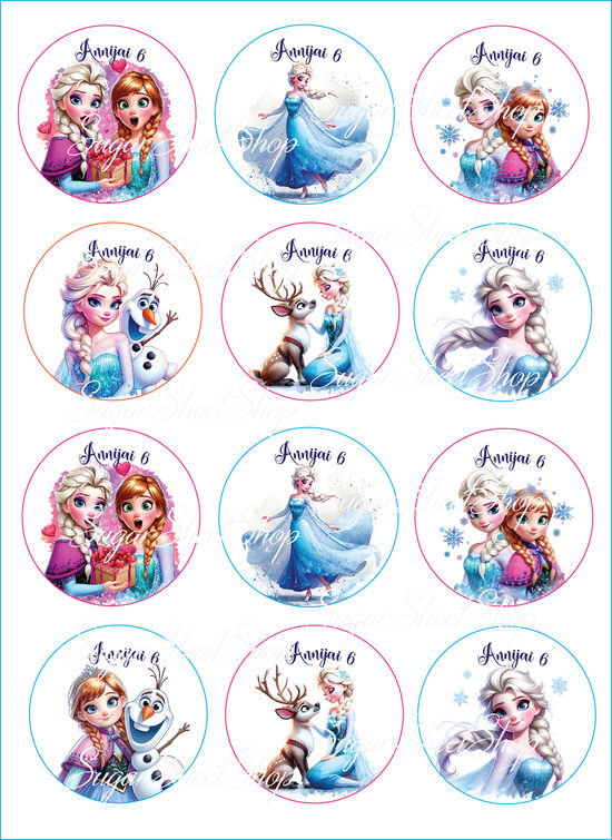 Ēdami attēli ciparkūkai ELZA 1