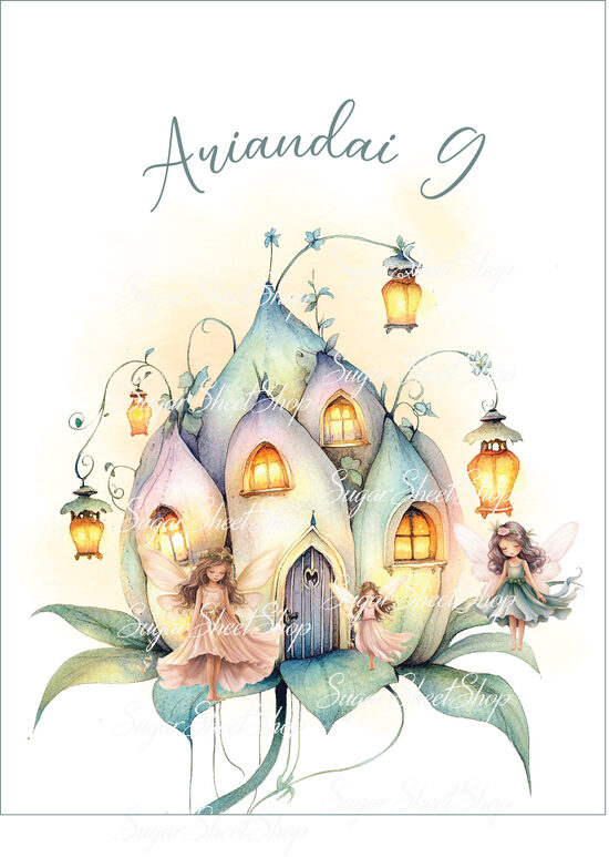 Ēdams dekors kūkai MAZĀ FEJA 15