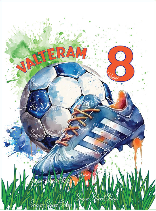 Ēdams dekors kūkai FUTBOLS 33