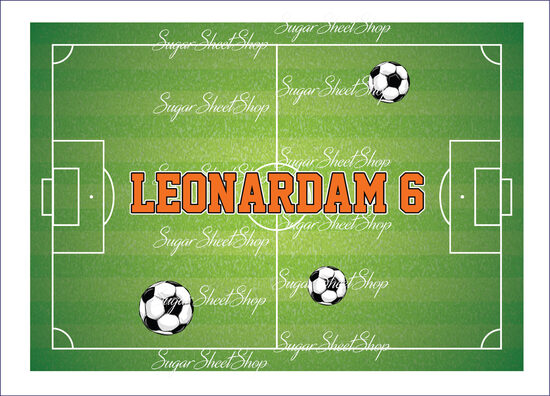 Ēdams dekors kūkai FUTBOLS 10