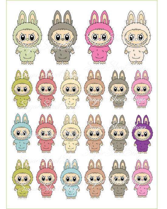 Ēdamu dekoru komplekts LaBuBu 2