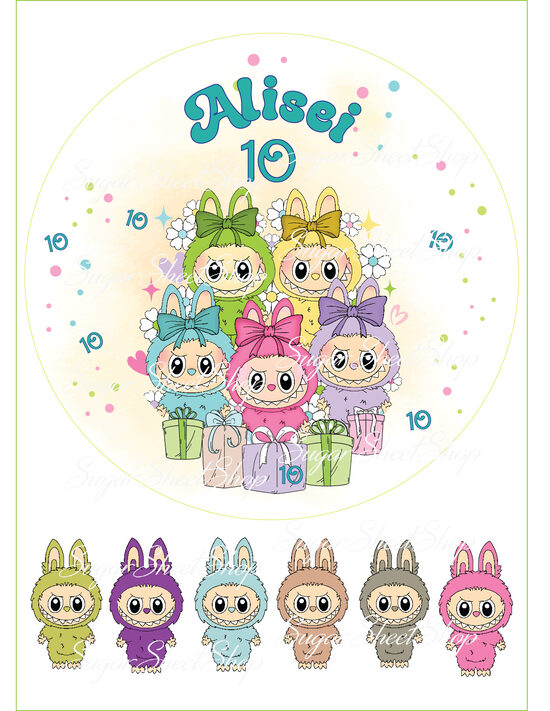 Ēdamu dekoru komplekts LaBuBu 3