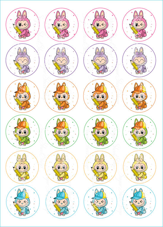 Ēdami attēli LaBuBu iet uz skolu 1