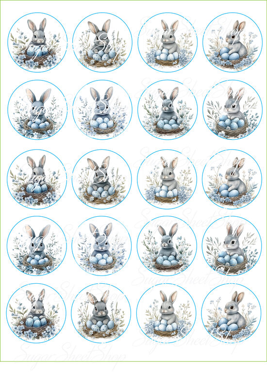 Ēdami vafeles dekori Lieldienas 11