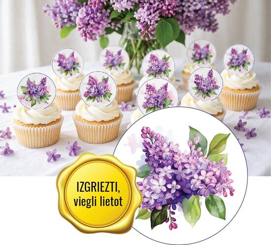 Ēdami vafeles dekori CERIŅI 15