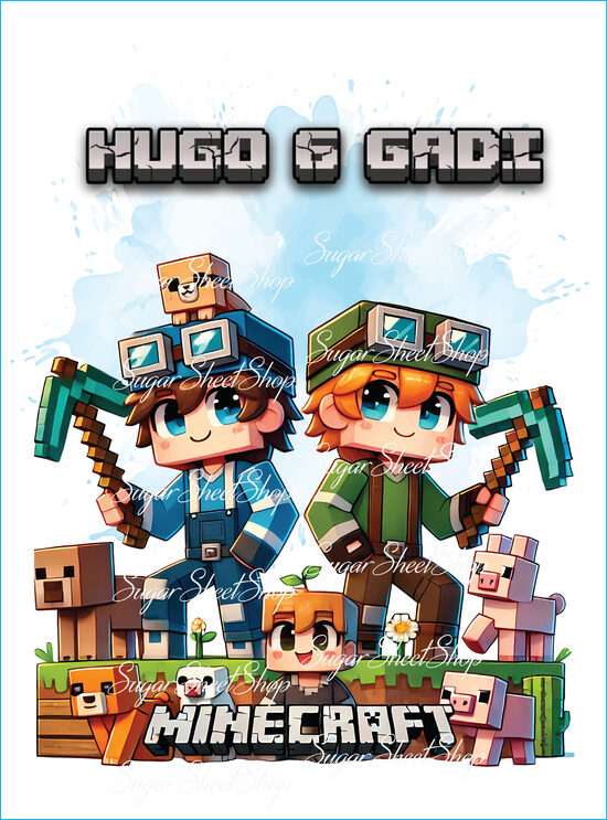 Ēdamu dekoru komplekts MINECRAFT 14