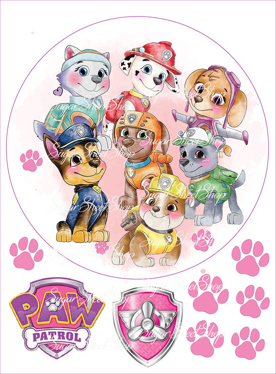 Ēdamu dekoru komplekts ĶEPU PATRUĻA 25