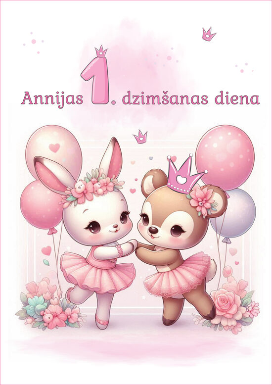 Ēdams dekors kūkai DZIMŠANAS DIENA 6