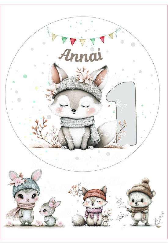 Ēdamu dekoru komplekts DZIMŠANAS DIENA 12