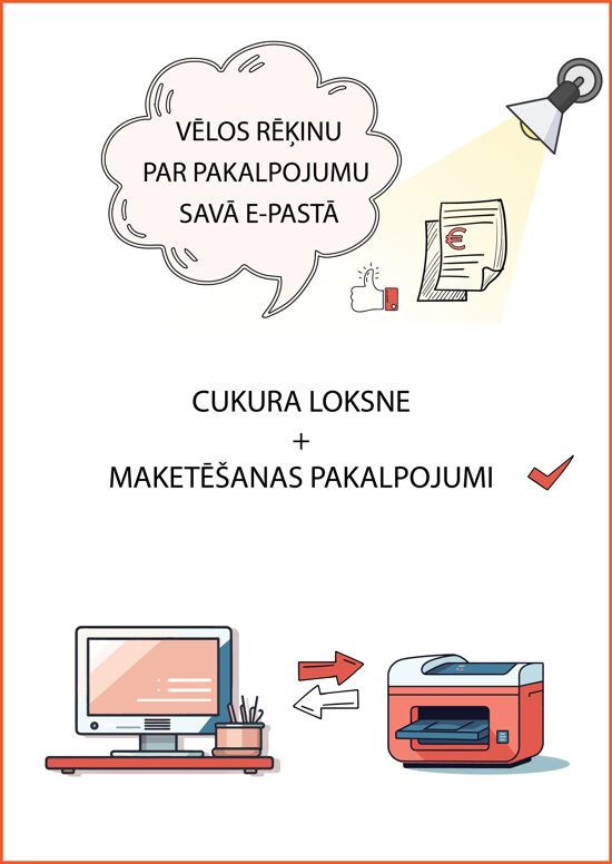 VĒLOS RĒĶINU PAR PAKALPOJUMU E-PASTĀ