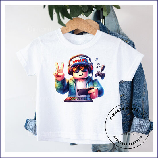 T krekls ar apdruku ROBLOX 22