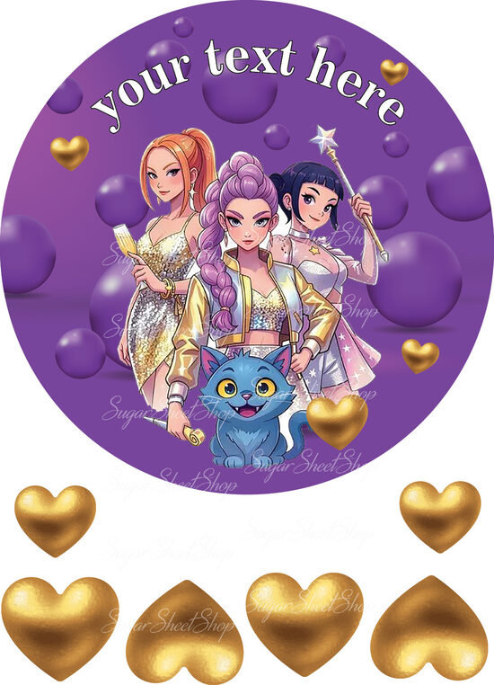 Ēdams attēls kūkai HUNTRIX 14