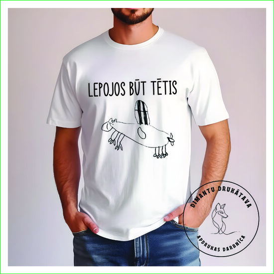 T krekls TĒTIM AR BĒRNA ZIMĒJUMU 1