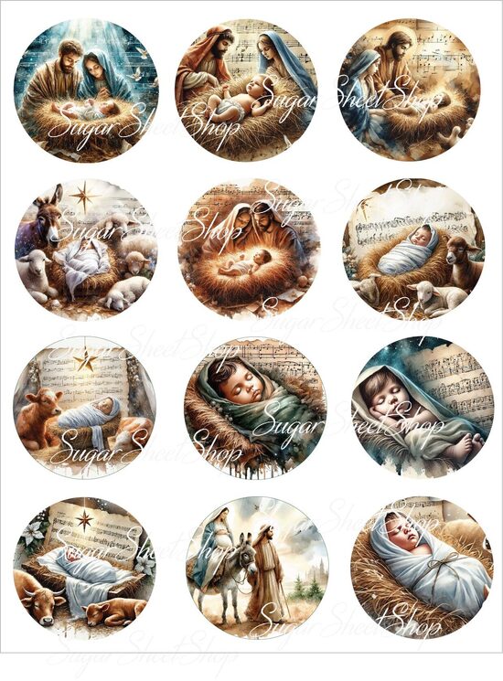 Ēdami dekori  ZIEMASSVĒTKI 12