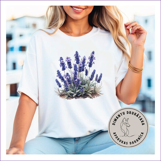 T krekls ar apdruku LAVANDA 1
