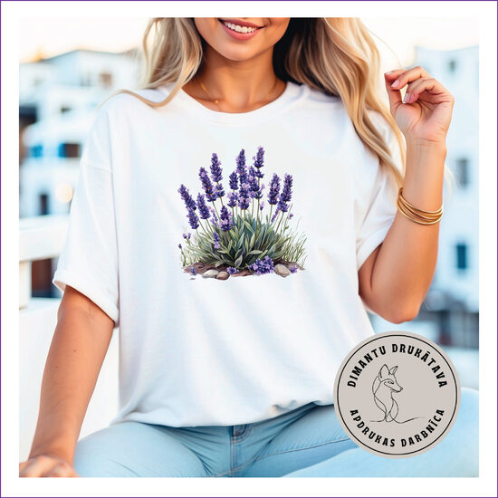T krekls ar apdruku LAVANDA 10
