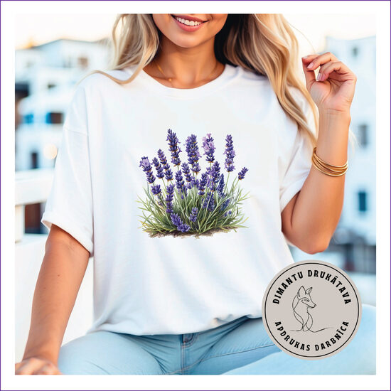 T krekls ar apdruku LAVANDA 14