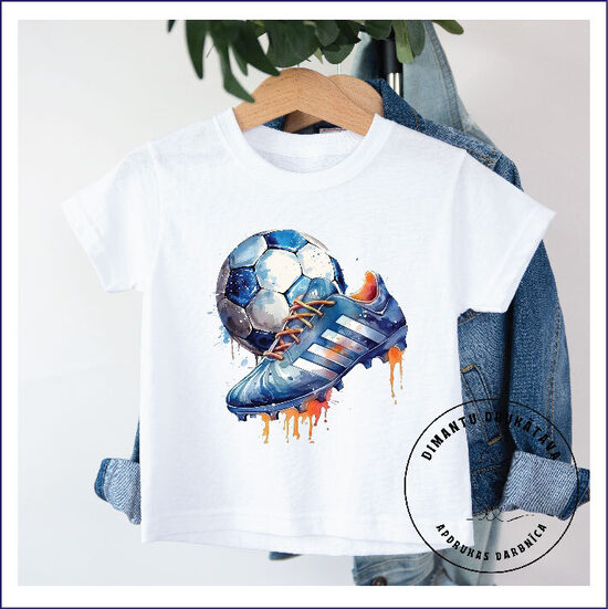 T krekls ar apdruku FUTBOLS 1
