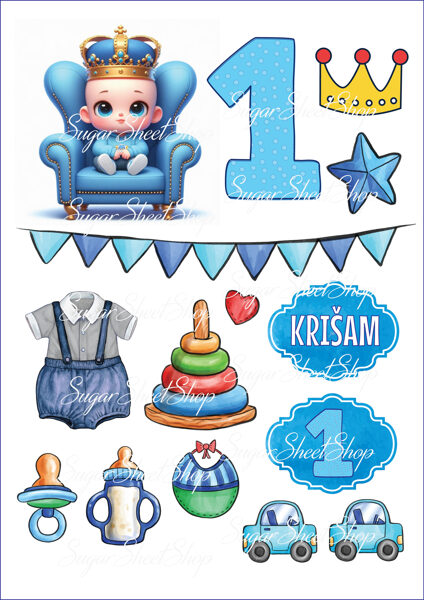 Ēdamu dekoru komplekts BĒBIS BOSS 3