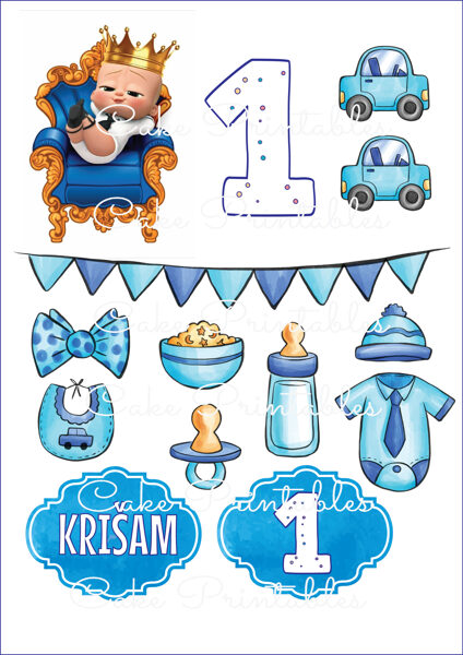 Ēdamu dekoru komplekts BĒBIS BOSS 2