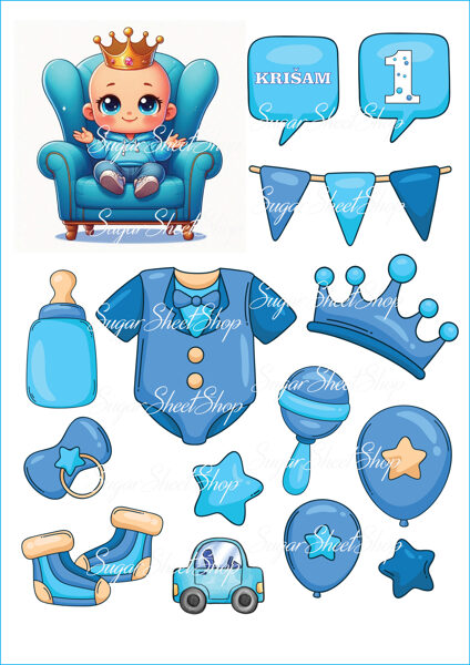 Ēdamu dekoru komplekts BĒBIS BOSS 1