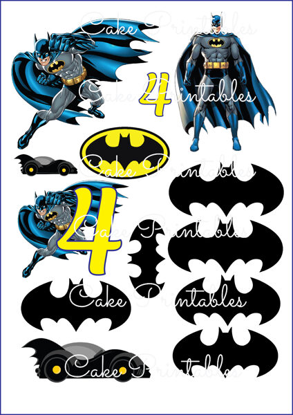 Ēdamu dekoru komplekts BETMENS 1