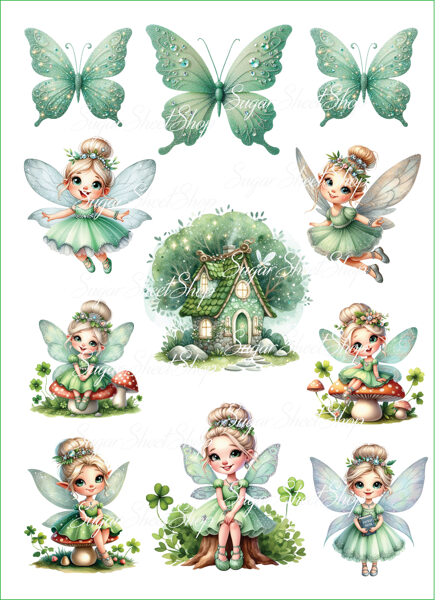 Ēdamu dekoru komplekts MAZĀ FEJA 7