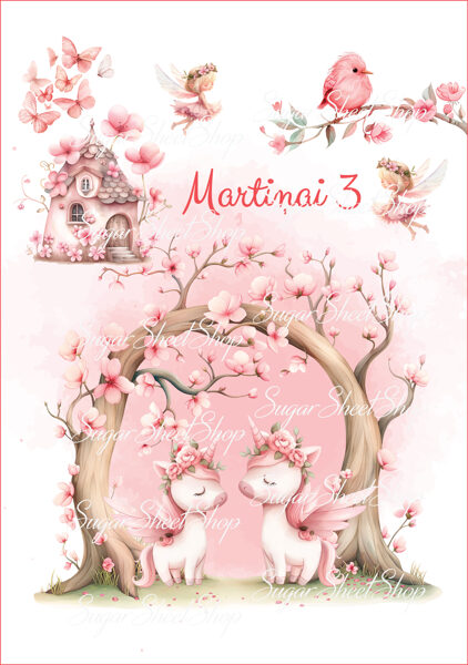 Ēdams dekors kūkai MAZĀ FEJA 2