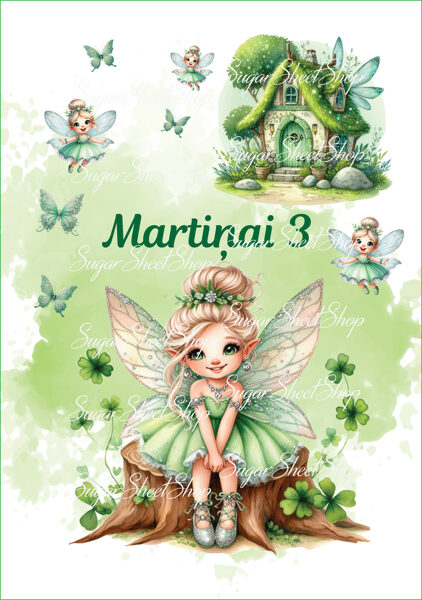 Ēdams dekors kūkai MAZĀ FEJA 4