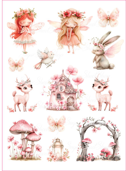 Ēdamu dekoru komplekts MAZĀ FEJA 6