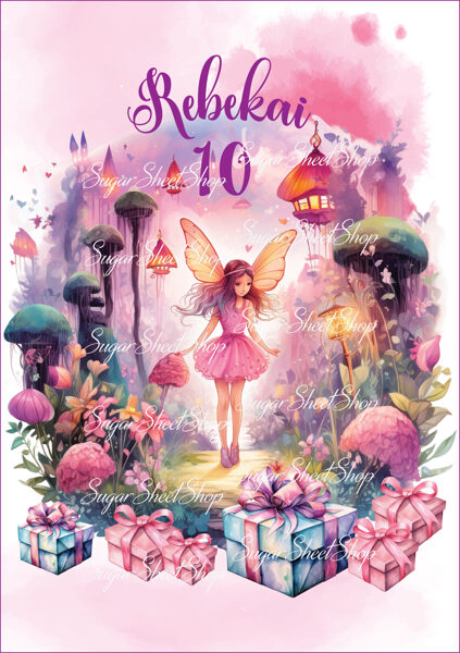 Ēdams dekors kūkai MAZĀ FEJA 10