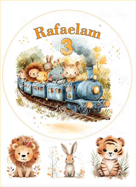 Ēdams dekors JAUTRAIS VILCIENS 2