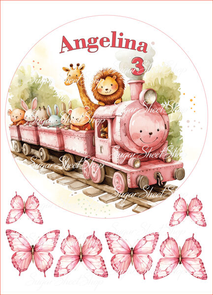 Ēdams dekors JAUTRAIS VILCIENS 4