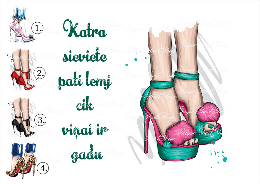 Ēdams dekors kūkai JAUTRĀ KŪKA 2