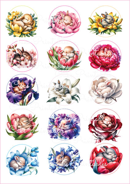 Ēdami dekori LIELDIENU ZAĶIS 3