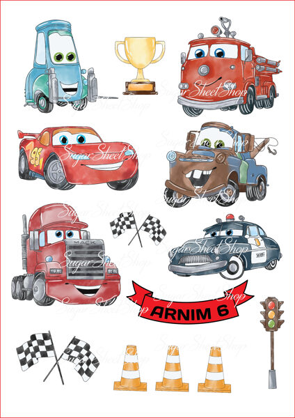 Ēdamu dekoru komplekts VĀĢI McQEENS 1